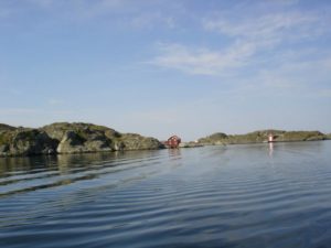 uppland swedish lake water boat canoe kayak