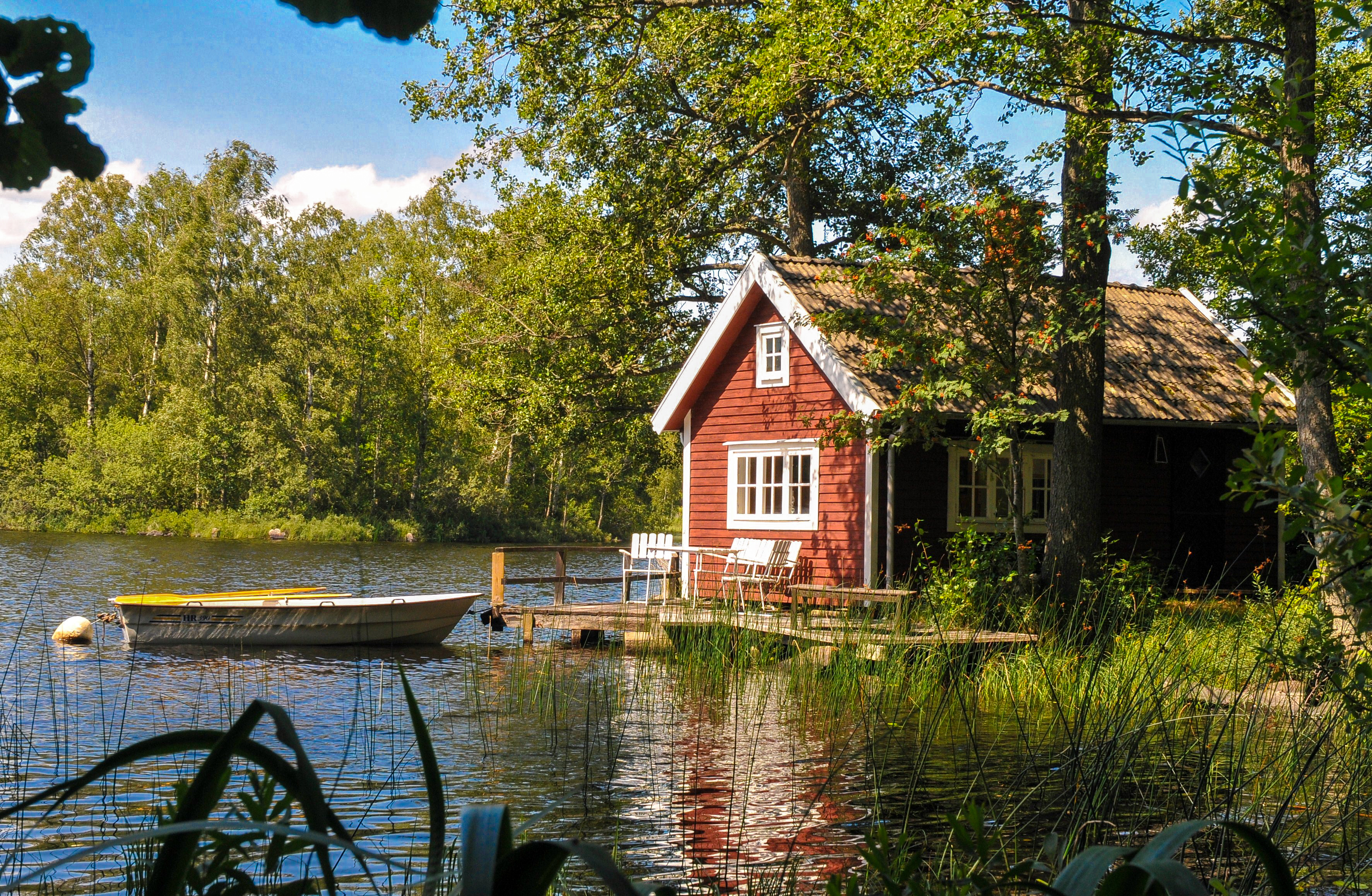 Rent Swedish Lakeside Cabins Cottages Farmstay Sweden