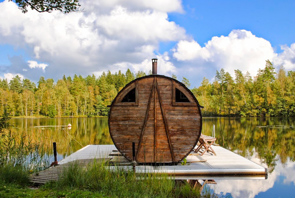 Outdoor Sauna hot tube nature activity