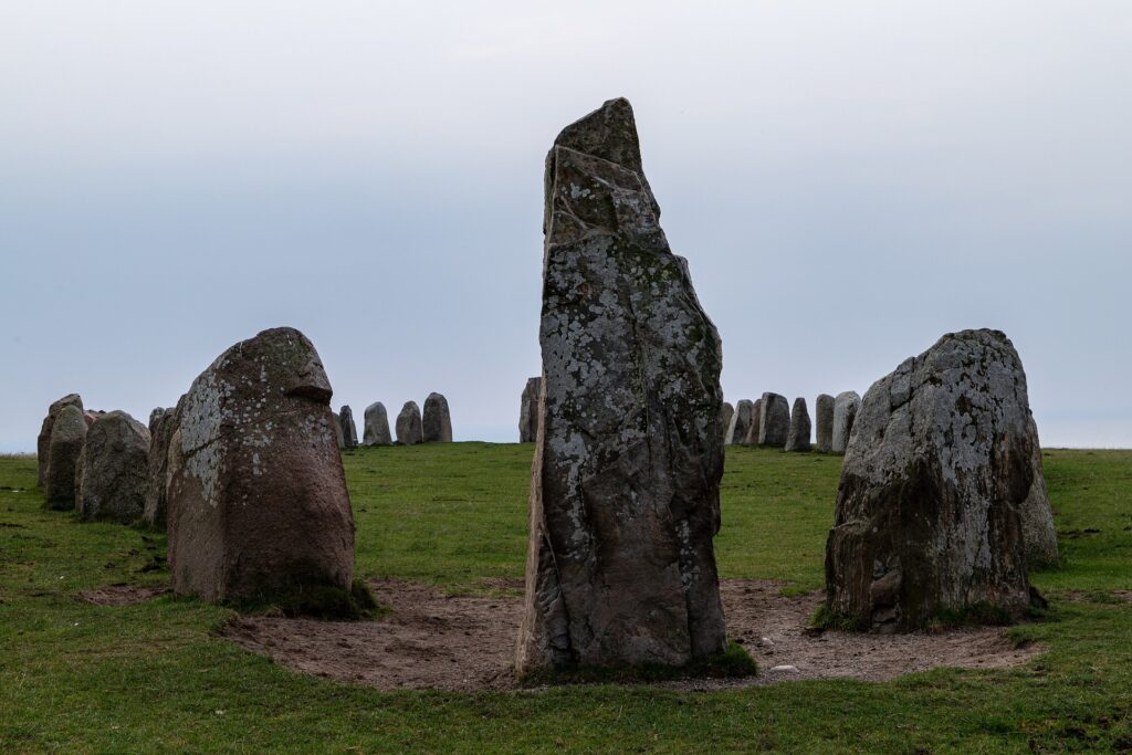 skåne skane south sweden ale stones röksten vikings ship stone