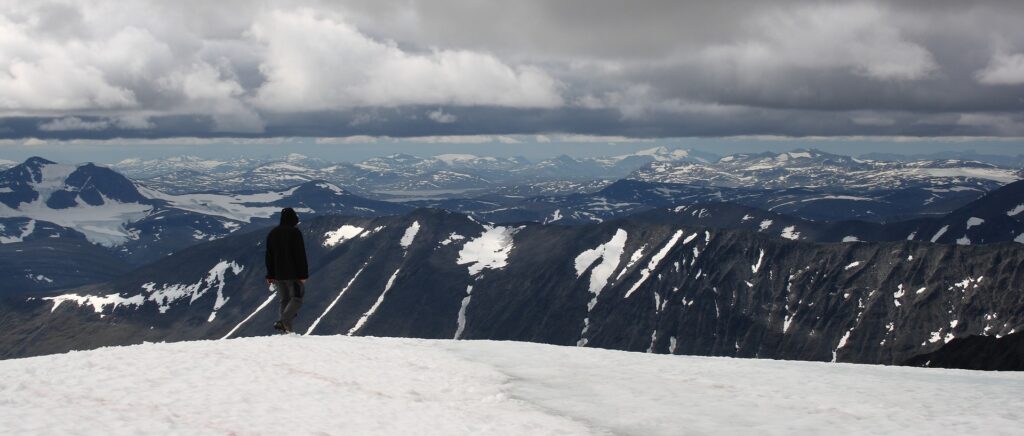 Kebnekaise Scandinavian Mountains sweden