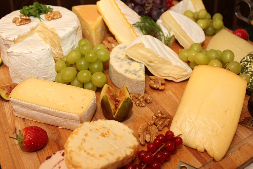 cheese platter brie sweden