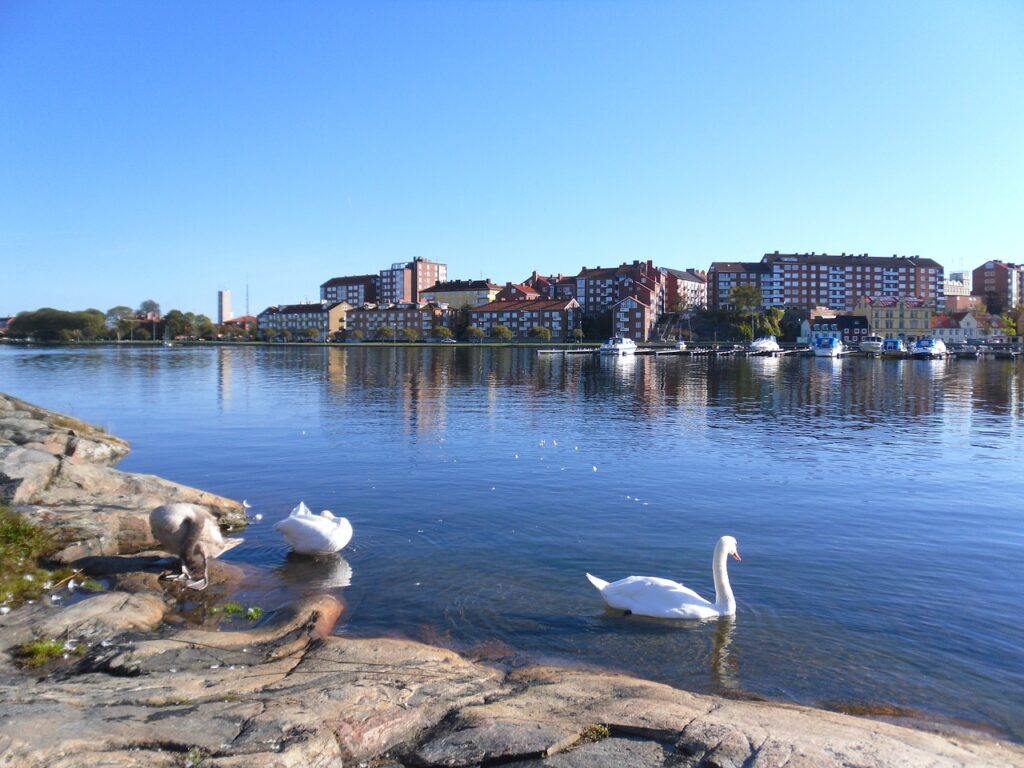 karlskrona city naval blekinge sweden waters