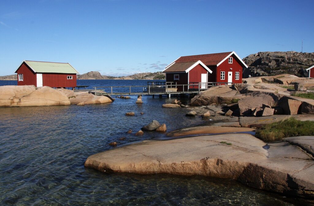 island cabin cozy archipelago west coast bohuslän