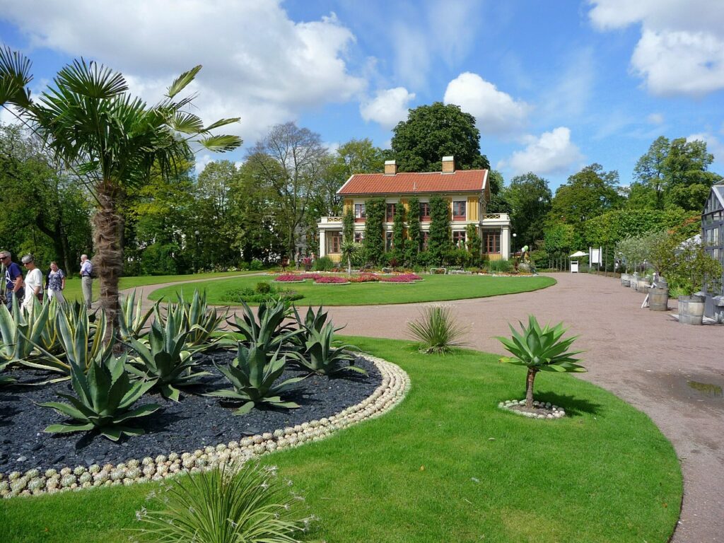 botanical garden flowers plants attraction walk gothenburg