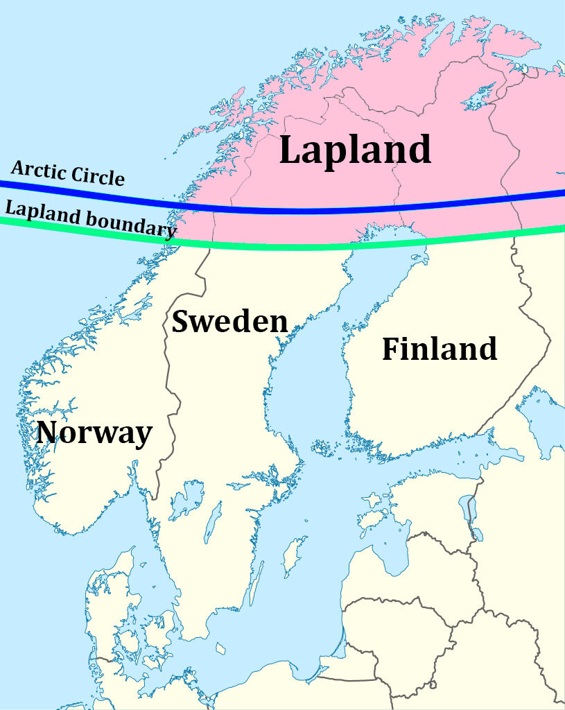 Lapland location on world map cooper kilburn